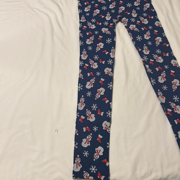 No Boundaries Fleece Lined Christmas Leggings - Picture 3 of 9